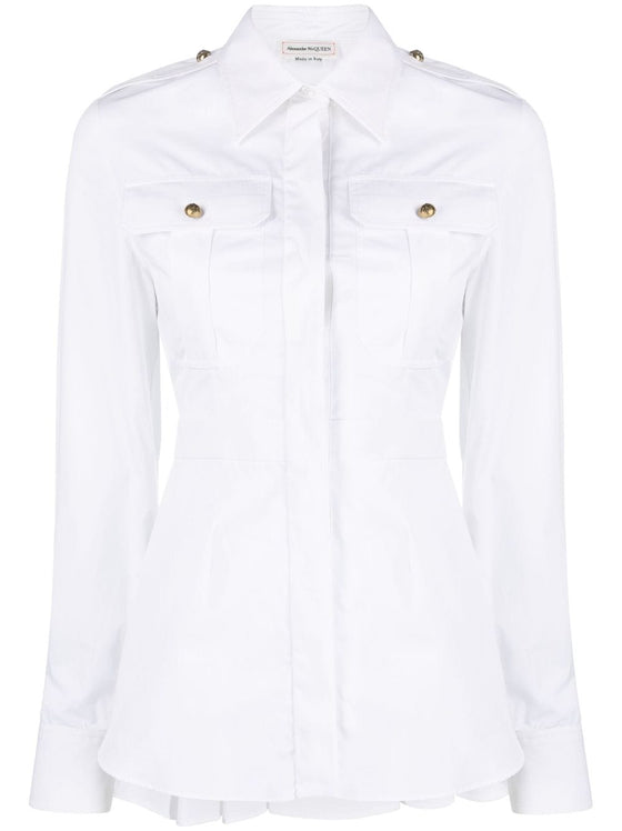 Alexander McQueen Shirts White