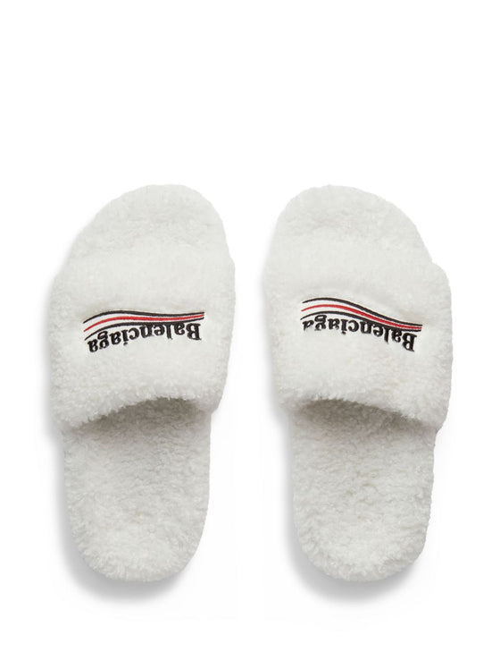 Balenciaga Furry Slides