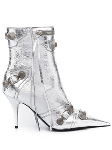  Balenciaga Boots Silver