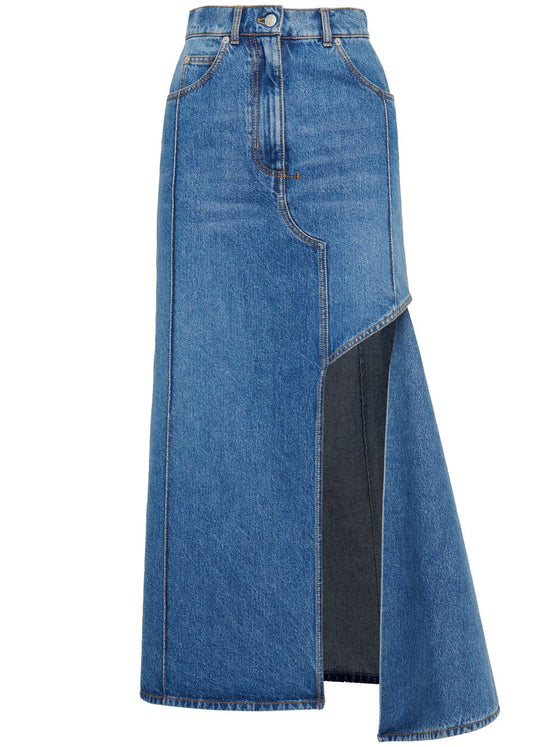 Alexander McQueen Skirts Blue