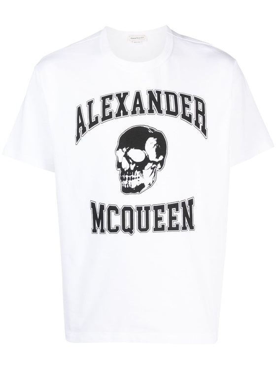 Alexander Mcqueen logo print cotton T-shirt