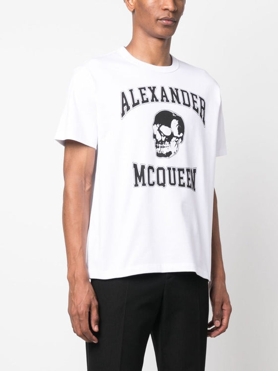 Alexander Mcqueen logo print cotton T-shirt