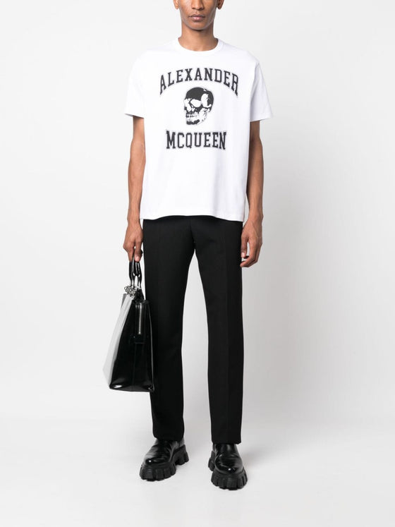 Alexander Mcqueen logo print cotton T-shirt