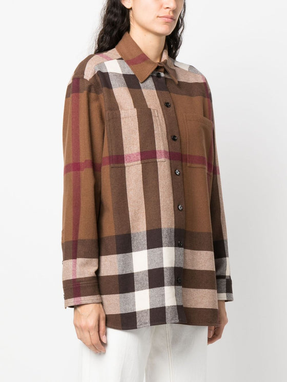 Burberry Shirts Brown