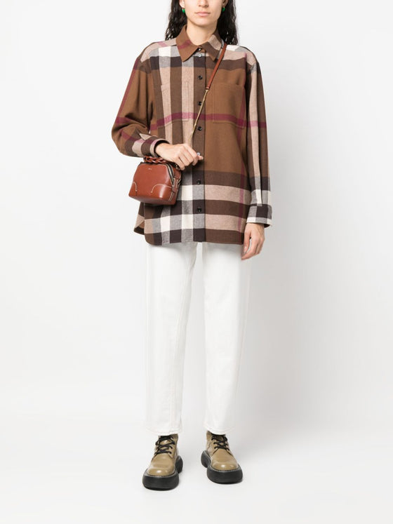 Burberry Shirts Brown