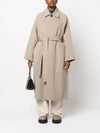 Ami Paris Coats Grey