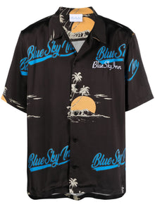  BLUE SKY INN Top Black