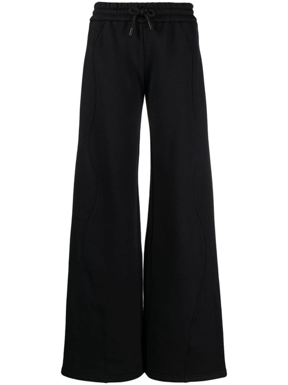 Off White Trousers Black