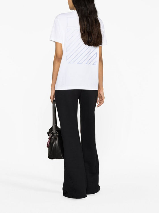 Off White Trousers Black