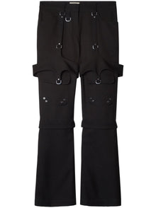  Off White Trousers Black