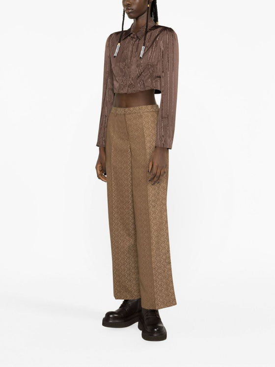 MARINE SERRE Trousers Beige