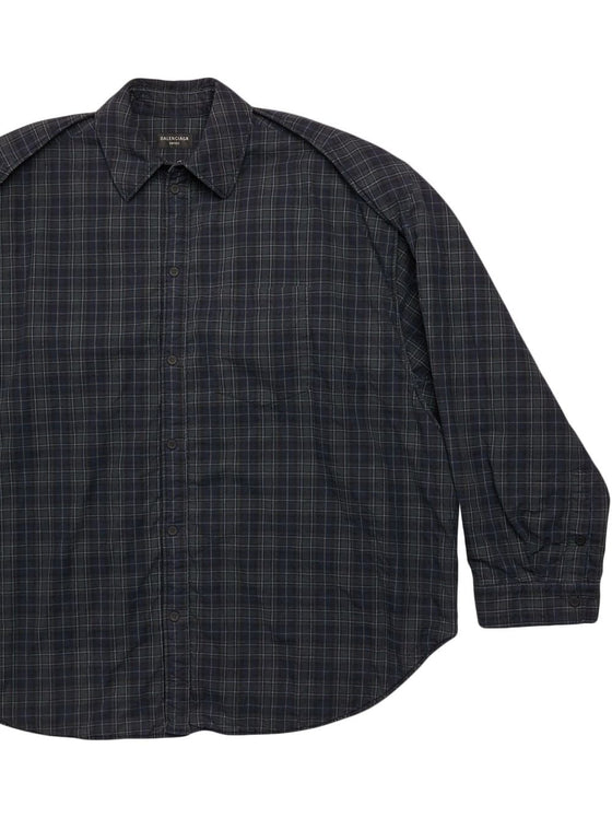 Balenciaga Checked pattern flannel shirt