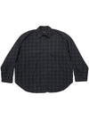 Balenciaga Checked pattern flannel shirt