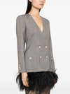 Alessandra Rich Jackets Grey