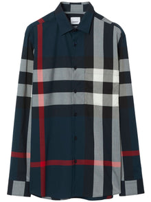  Burberry Shirts Blue