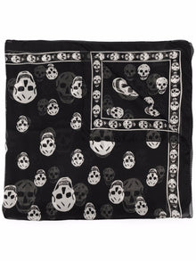  Alexander McQueen Scarfs Black