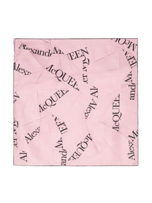  Alexander McQueen Scarfs Pink