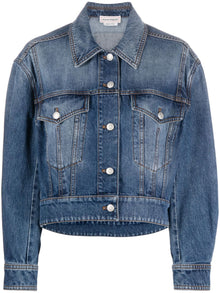  Alexander McQueen Coats Denim