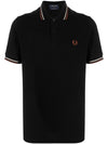 Fred Perry T-shirts and Polos Black