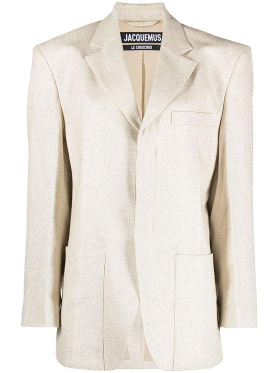 JACQUEMUS Jackets Beige