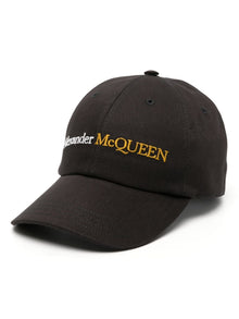  Alexander McQueen Hats Black