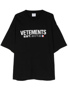  Vetements T-shirts and Polos Black