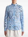 Etro Shirts Clear Blue