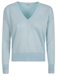  Base Sweaters Clear Blue