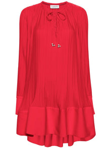  Lanvin Dresses Red