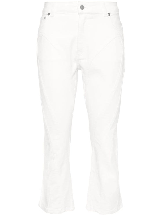 MUGLER PRE Jeans White