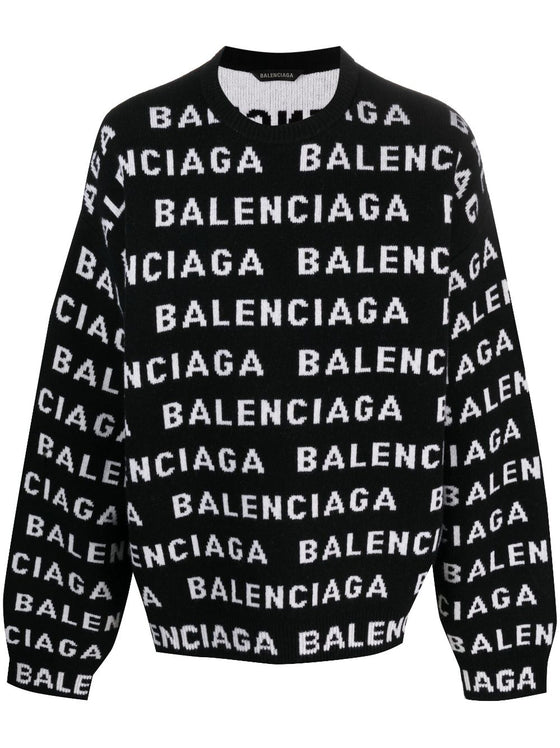 Balenciaga logo sweater