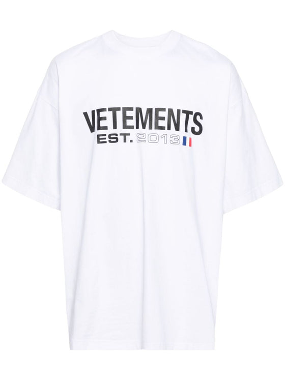 Vetements T-shirts and Polos White