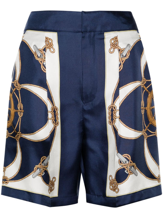 Bally Trousers Blue