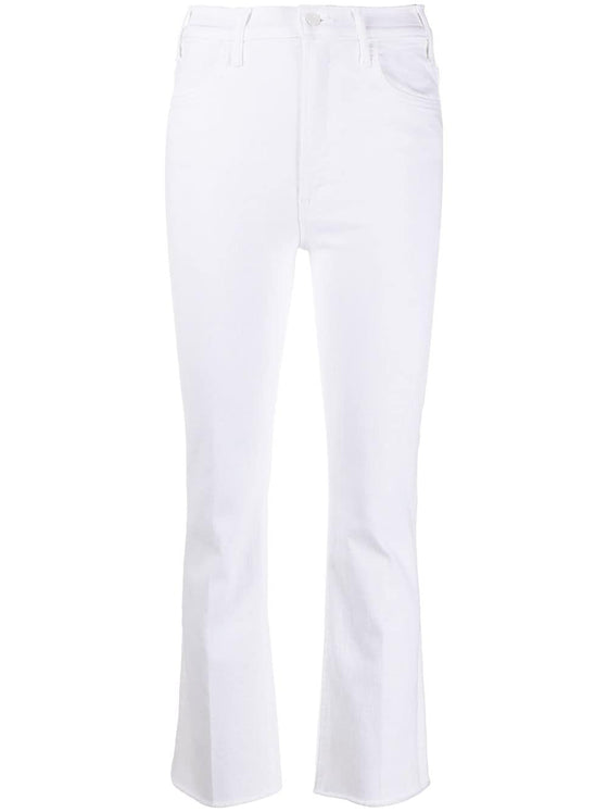 Mother Jeans White