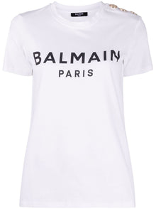  Balmain T-shirts and Polos White