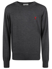  Ami Paris Sweaters Grey