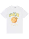 GANNI T-shirts and Polos White