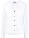 GANNI Shirts White