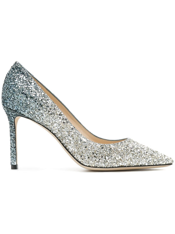 Jimmy Choo With Heel Silver