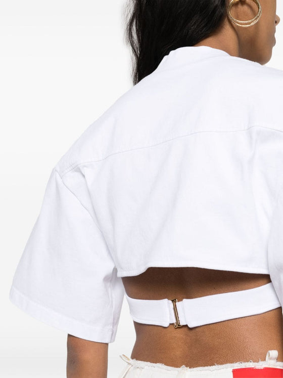 JACQUEMUS T-shirts and Polos White