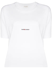  Saint Laurent  T-shirts and Polos White