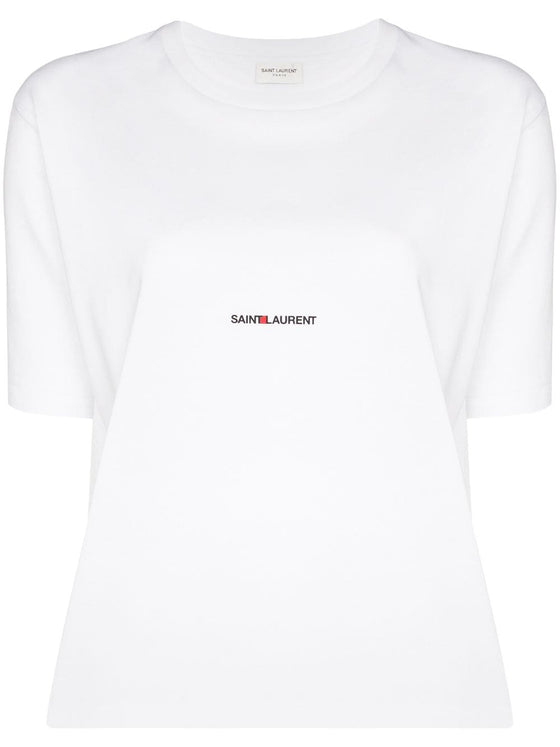 Saint Laurent  T-shirts and Polos White