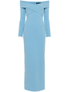 Solace London Dresses Clear Blue