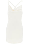 Rotate satin mini slip dress for a