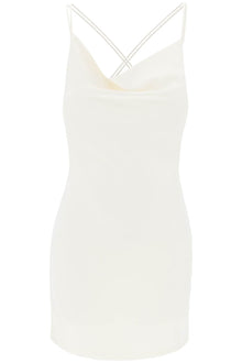  Rotate satin mini slip dress for a