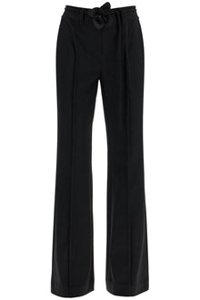  Rotate elegant pink recycled polyester women's trousers