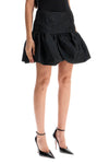 Rotate jacquard mini skirt