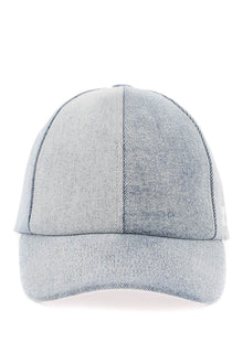  Courreges denim baseball cap with adjustable