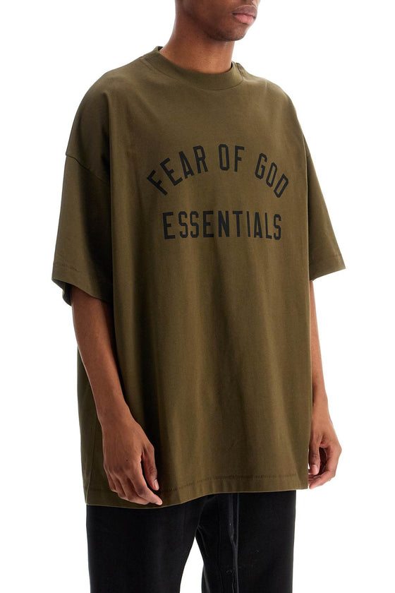 Fear Of God ESSENTIALS jersey crewneck tee