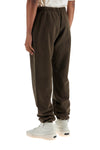 Fear Of God ESSENTIALS dark brown cotton sweatpants modern design